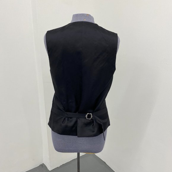 Victoria Beckham Waistcoat in Dark Navy, Size 6 - Picture 6 of 11